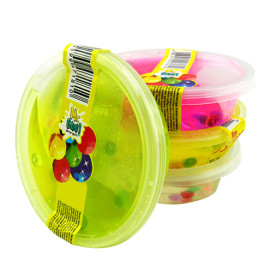 Лизун-Антистресс ТМ Mr.Boo Хрустальный с декором Бидс 40 г