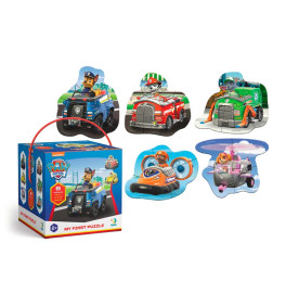Пазл 4-6-8 елементів «Paw Patrol. Готові до дії»