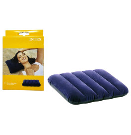 Подушка надувн. 68672 (24шт) син., прямоугол., в кор. 43*28*9 см 68672