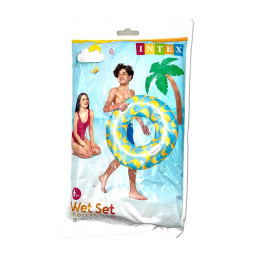 INTEX Круг 91см "Звезды" с ручками (3 цвета)