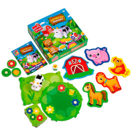 Настольная игра Vladi Toys Цветочное приключение развивающая