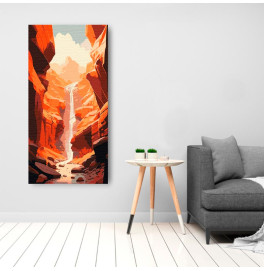 Картина по номерам "Каньон" 40*80 см Art Craft