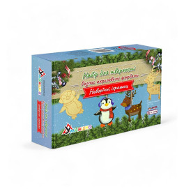 Набір для творчості Розпис "Новорічні іграшки - олень та пінгвін" НГ-002/2