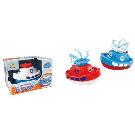 Іграшка для ванної корабель на батарейках бризгає і плаває SL87002