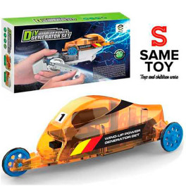 Робот-конструктор Same Toy Авто на динамо-машине