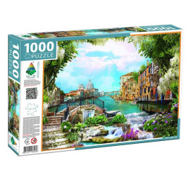 Пазли 1000 " Стародавні будинки" Ен.4948