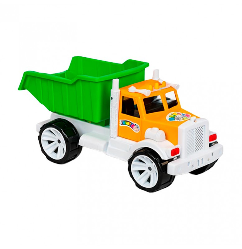 Машина Бамсик самосвал 3688_Orange-Green