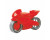 Мотоцикл спортивний Kid cars Sport 39535_Red