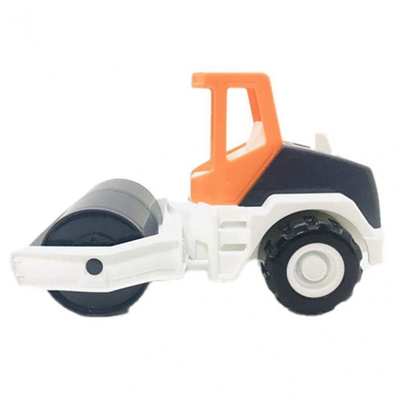 Машинка Tigres спецтехника "Tech Truck" пластиковый 39478_Black-Orange, Road roller