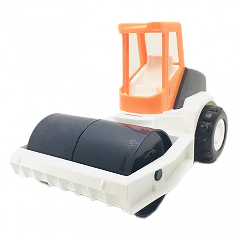 Машинка Tigres спецтехника "Tech Truck" пластиковый 39478_Black-Orange, Road roller
