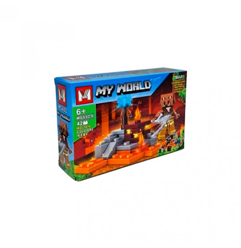 Конструктор My World незер блочный пластиковый MG692_series6
