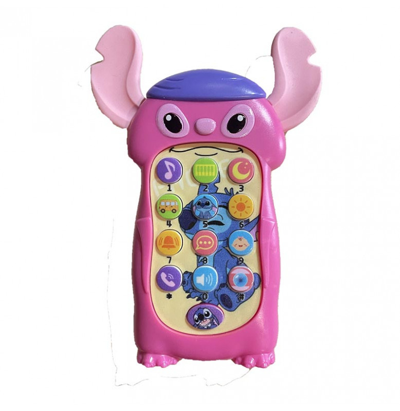 Игрушечный телефончик Стич 626-34_Pink