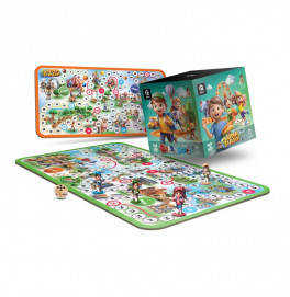 Настольная игра qbee "STEP BY STEP - Road to School & Luna Park" деревянная QB701-004