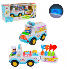 Игровой набор Машинка-кухня 33x11x14 см музыкальная 838-60