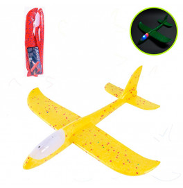 Запускалка самолет со светом C28002_Yellow
