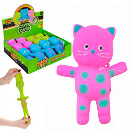Антистресс YabbaDabba кошки с песком 14 см YD2625_Pink Антистресс YabbaDabba кошки с песком 14 см YD2625_Pink
