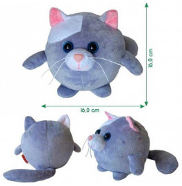 Игрушка мягконабивная. Круглик Котик МС 090102-14