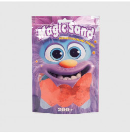 Magic sand в пакете 39401-6 красный, 0,200 кг 39401-6