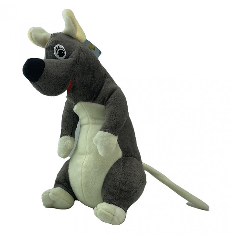 Мягкая игрушка Крыса 30 см 0283_Gray