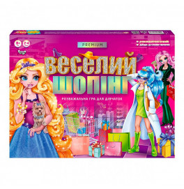 Настольная игра Danko Toys "Веселый шоппинг Premium" развлекательная G-VS-01-01U