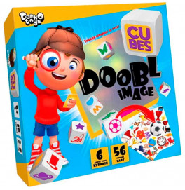 Настільна гра Danko Toys "Doobl Image Cubes" розважальна DBI-04-01U