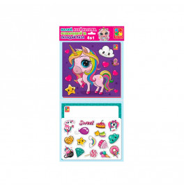 Набір для творчості Райдужні єдиноріжки Vladi toys 4 в 1 VT4210-13