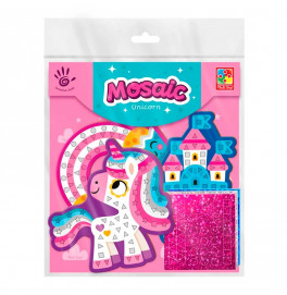Набор для творчества Vladi Toys мягкая мозаика "Единорог" VT4511-08