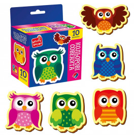 Развивающая игра Vladi Toys "Цветные совенята" набор магнитов VT3106-38