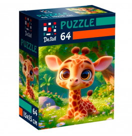 Пазли Vladi Toys De.tail Малий жираф 64 деталі DT1234-13