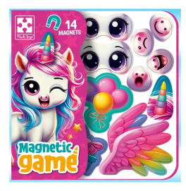 Развивающая игра Vladi Toys "Эмоции Единорожки" магнитная VT3220-01