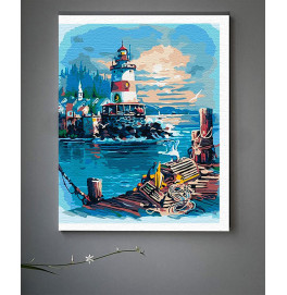 Картина за номерами "Маяк" 30*40 см 10593-NN