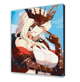 Картина по номерам ArtCraft Genshin Impact без подрамника "Синьора" 40*50 16041-ACNF