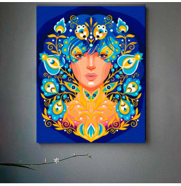 Картина за номерами "Внутрішня краса" 40*50 см @ 10010-AC
