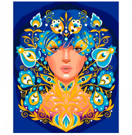 Картина за номерами "Внутрішня краса" 40*50 см @ 10010-AC