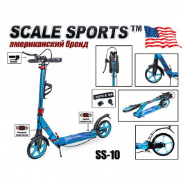 Двухколесный самокат Scale Sports Тиффани Металлик SS10_Metallic