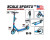 Двухколесный самокат Scale Sports Тиффани Металлик SS10_Metallic