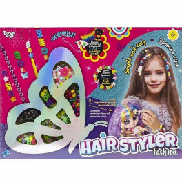Набор для создания причесок Danko Toys Парикмахер Hair Styler. Fashion с аксессуарами HS-01-03