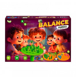 Настольная игра Danko Toys Balance Frogs развивающая BalF-01
