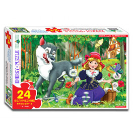 Игра-пазл "Красная шапочка" 24 ел в кор. Ен.2142