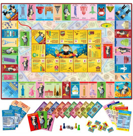 Игра настольная "Магнат" в коробке Ен.2227