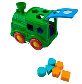 Сортер Орион "Кукушка" в виде паровозика 218_Green