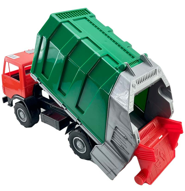 Машинка сміттєвоз Оріон Х2 пластикова 273_Red-Green