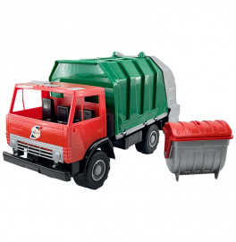 Машинка сміттєвоз Оріон Х2 пластикова 273_Red-Green