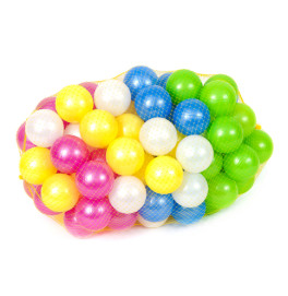 Шарики для бассейна Орион перламутровые 96 шт большие 467_в.4