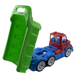 Самосвал Mati пустой цветной арт 009/10 009/10_Red-Green