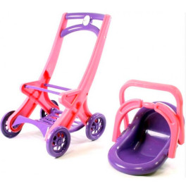 Тележка для кукол с шезлонгом №2 0122/02