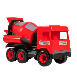 Авто "Middle truck" бетонозмішувач (червоний) в коробці 39489