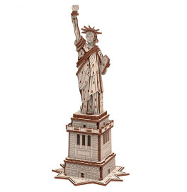 Конструктор Mr.Playwood Статуя Свободи механічний дерев'яний 10413