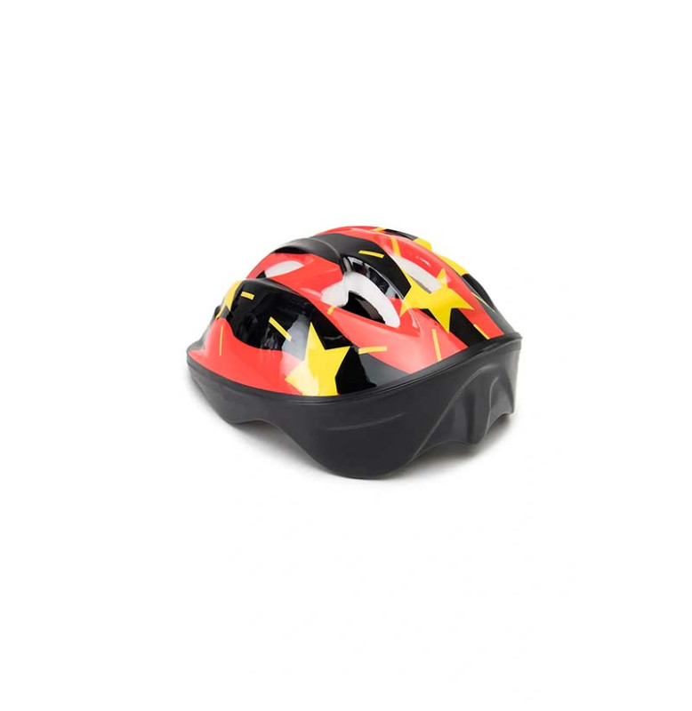 Захисний дитячий шолом для катання 24.5*20 см Z41492_Red-Yellow
