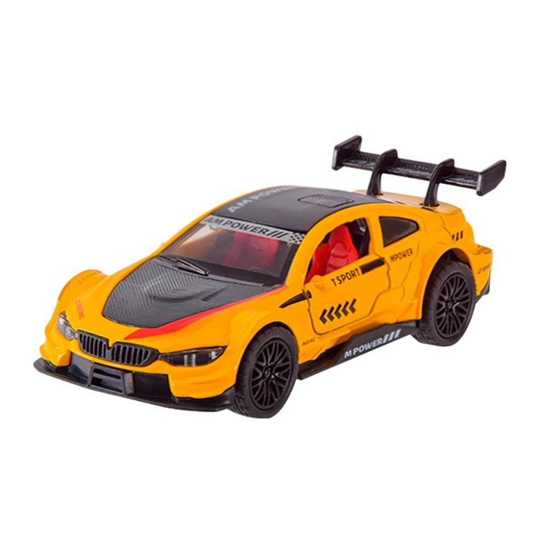 Машинка Автопром Спорткар металлический AP74130_Yellow